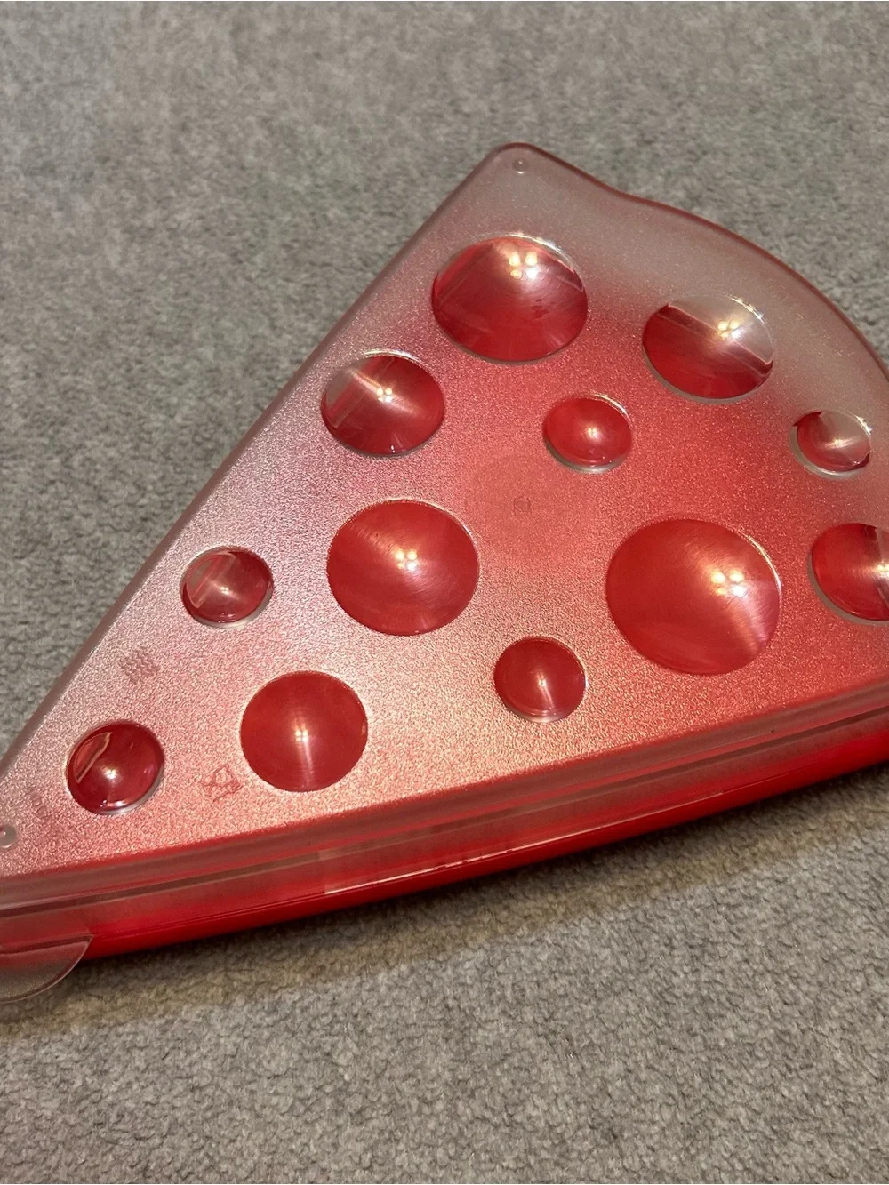 Tupperware pizza slice